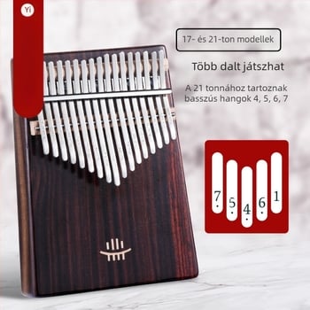 Kalimba – Class B doboz típusú fejlesztett modell, 21 hang, hordozható hangszer