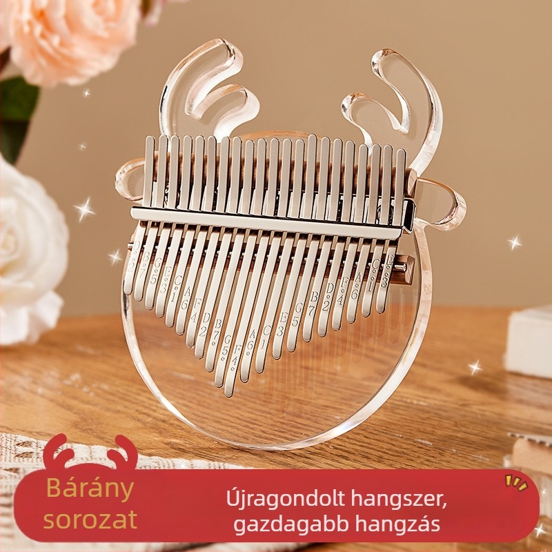 Huashu kalimba – akril, 17 hang, gyerekeknek