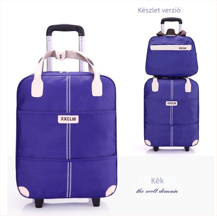 Hiho Oxford anyagú gurulós táska NX01, kapacitás 20L alatt, könnyű, üzleti utazásokhoz