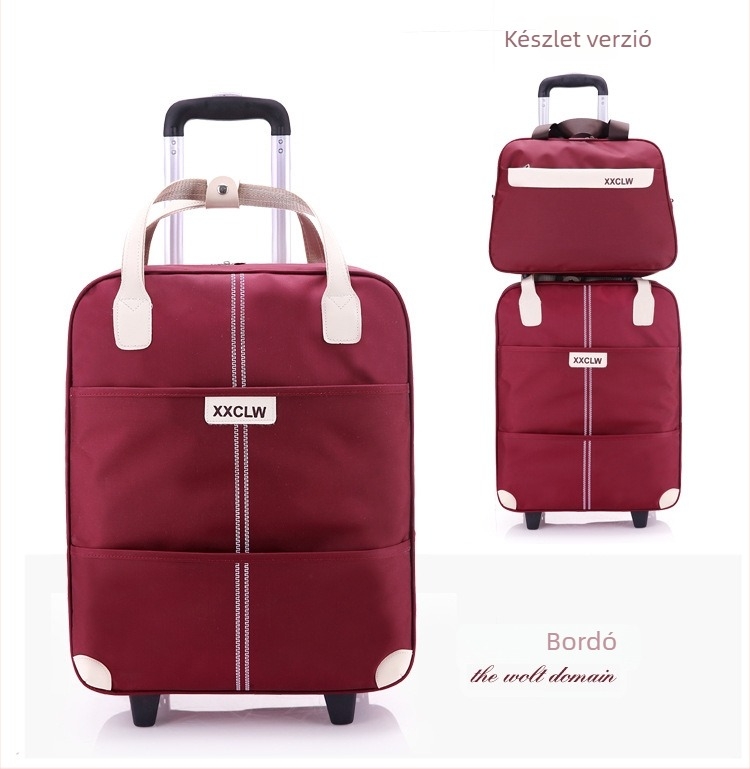 Hiho Oxford anyagú gurulós táska NX01, kapacitás 20L alatt, könnyű, üzleti utazásokhoz