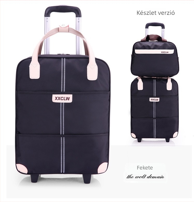 Hiho Oxford anyagú gurulós táska NX01, kapacitás 20L alatt, könnyű, üzleti utazásokhoz