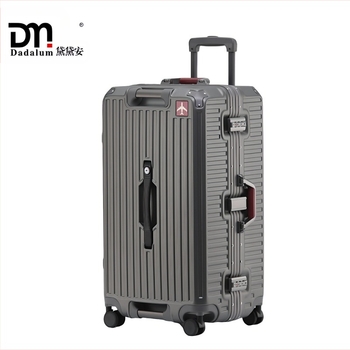 Fejlett nagy kapacitású poggyász alumíniumvázszerkezettel, USB töltés, PC héj – Diane TSA-jelszavas záras utazótáska, 4,8 kg