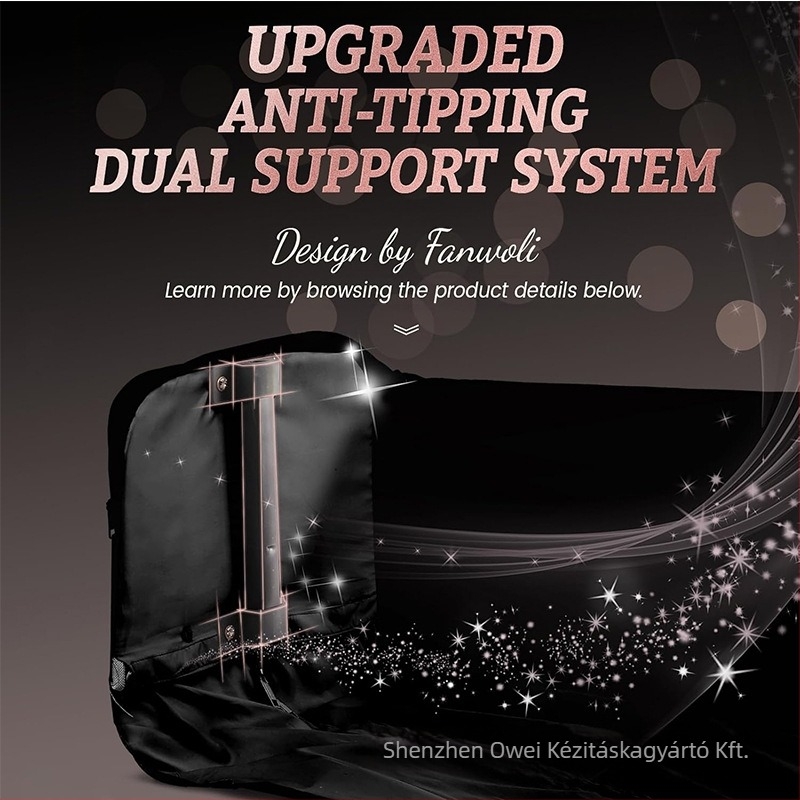 Tánctáska 36-55L kapacitás, PU anyag, OV márka, funkció: terheléscsökkentés és tárolhatóság