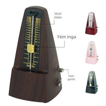 Metronóm japán mozgással, tiszta réz mechanikus kivitel, TY-031 modell; alkalmas zongora vizsgákra és univerzális gitár és guzhen számára.