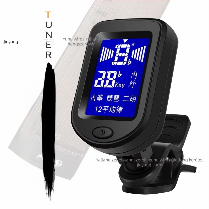 Multi hangszeres hangoló – AT-01A, Anoma, kompatibilis folk gitárhoz, hegedűhöz, guzhenghez, pipa és erhu-hoz