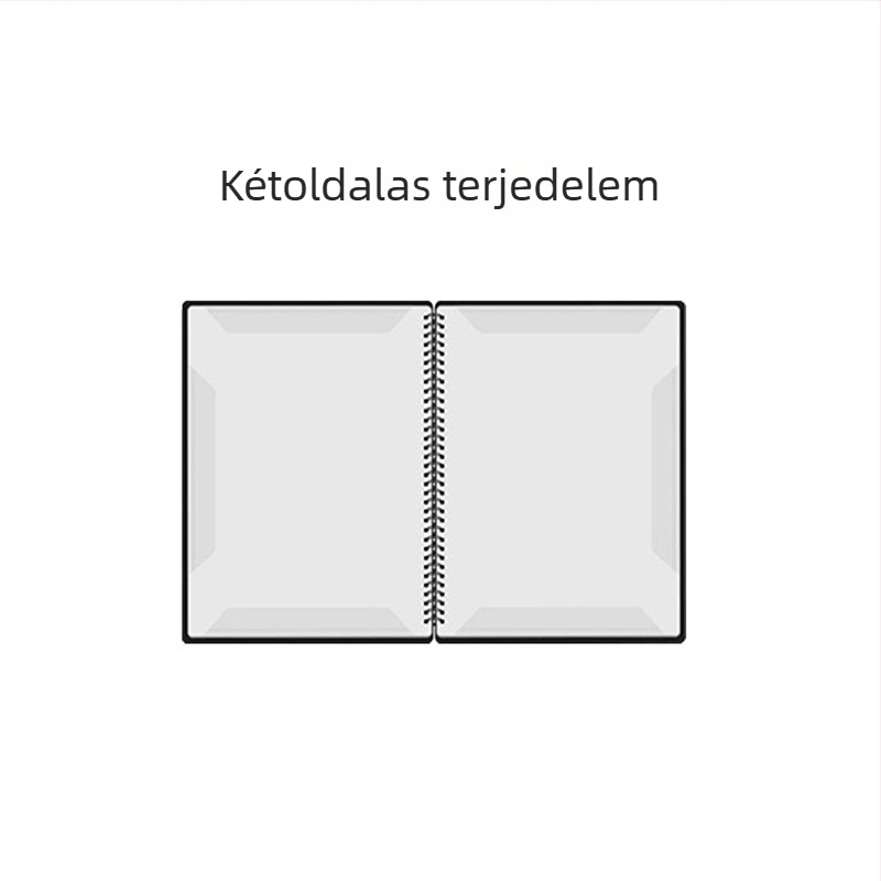 Zongorához való kotta-mappa kivágott dizájnnal, állítható, tükröződésmentes PP anyagból, modell FB-02