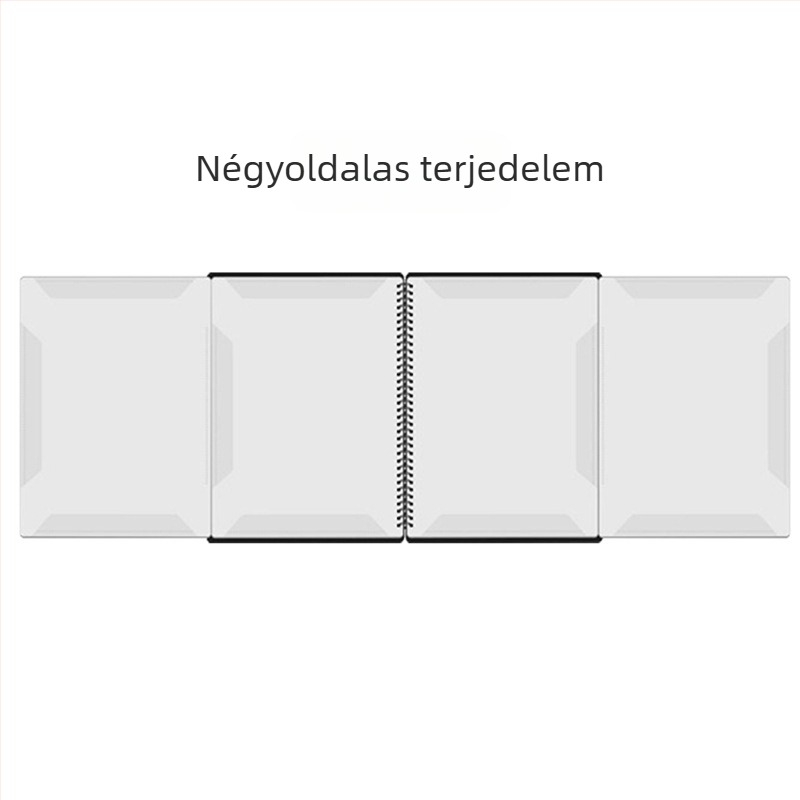 Zongorához való kotta-mappa kivágott dizájnnal, állítható, tükröződésmentes PP anyagból, modell FB-02