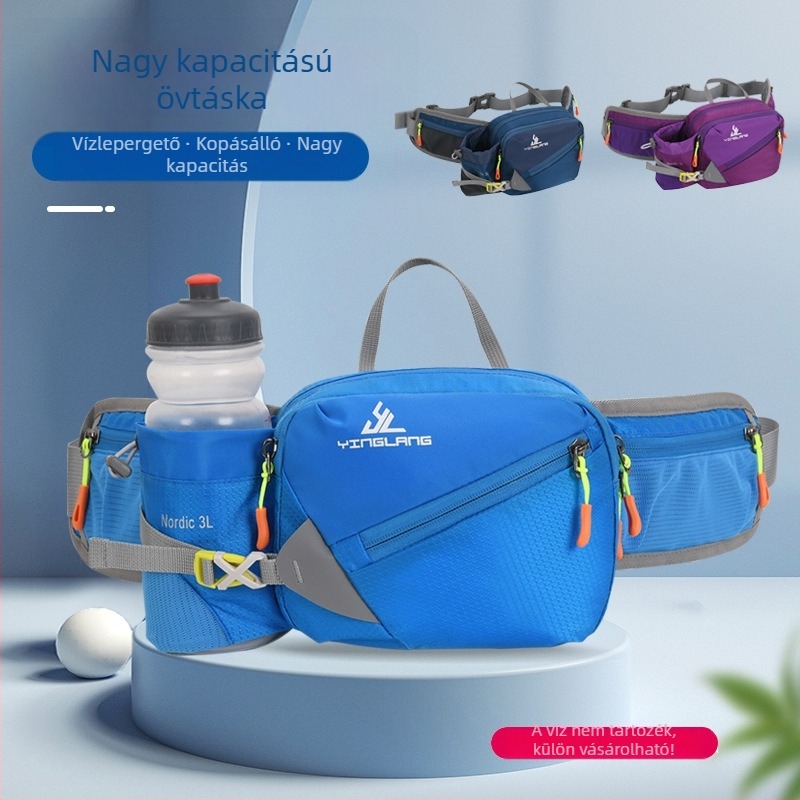 Sport deréktáska - Nylon, lélegző, ultra könnyű, csökkenti a terhet - Kültéri sportokhoz, uniszex