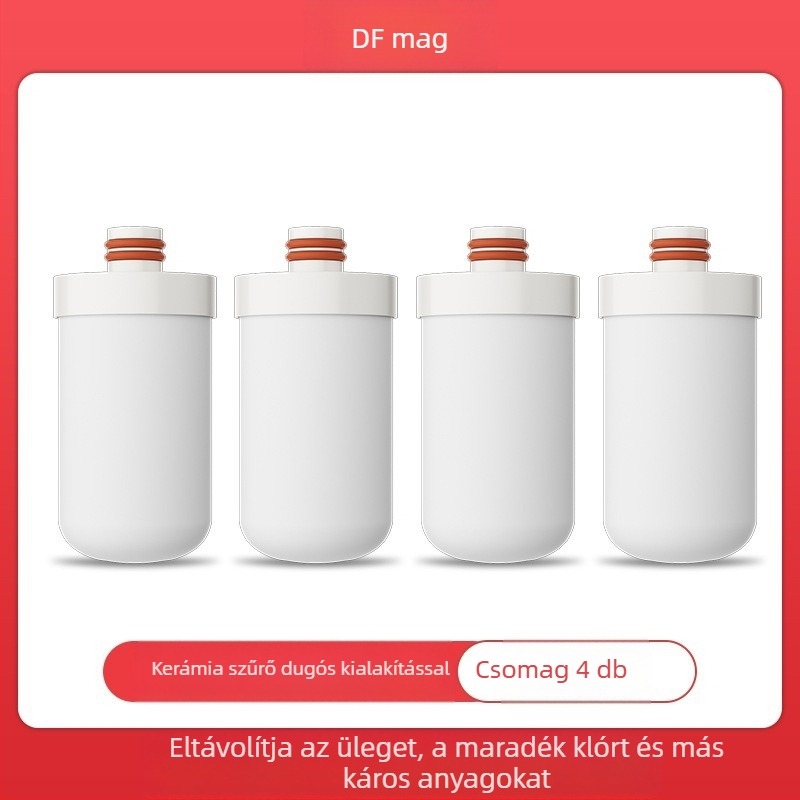 Előre szerelhető rozsdamentes acél víztisztító csaptelephez – cserélhető és mosható kerámia szűrővel; ultrafiltrációs membrán, 1. szintű szűrés, 0–38°C, víznyomás 0.1–0.4 MPa, 1000 L/nap