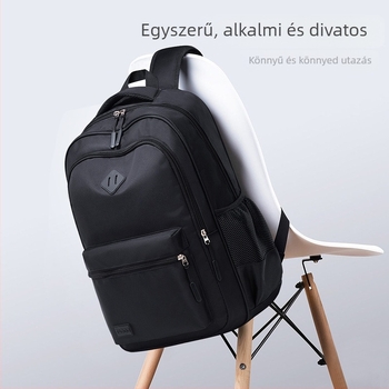 Oxford vászon hátizsák, légáteresztő, nagy kapacitású, gimnázium és egyetemista diákok számára