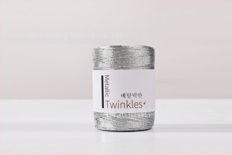 Aranydrót maggal spinált fonal DIY-hoz – csavart szál, márka KNOTITUDE, eredet Kína