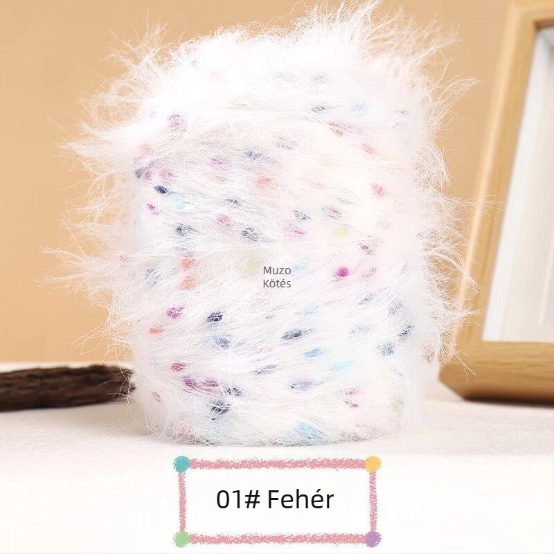 Muzo mink velvet fonal – gyűrűs sodrású, kézi kötéshez