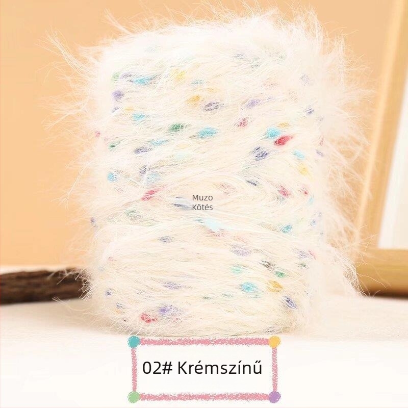 Muzo mink velvet fonal – gyűrűs sodrású, kézi kötéshez