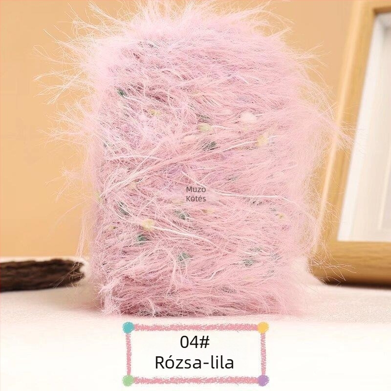 Muzo mink velvet fonal – gyűrűs sodrású, kézi kötéshez