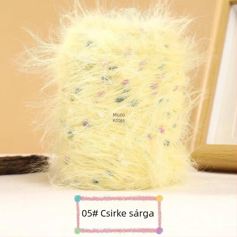 Muzo mink velvet fonal – gyűrűs sodrású, kézi kötéshez