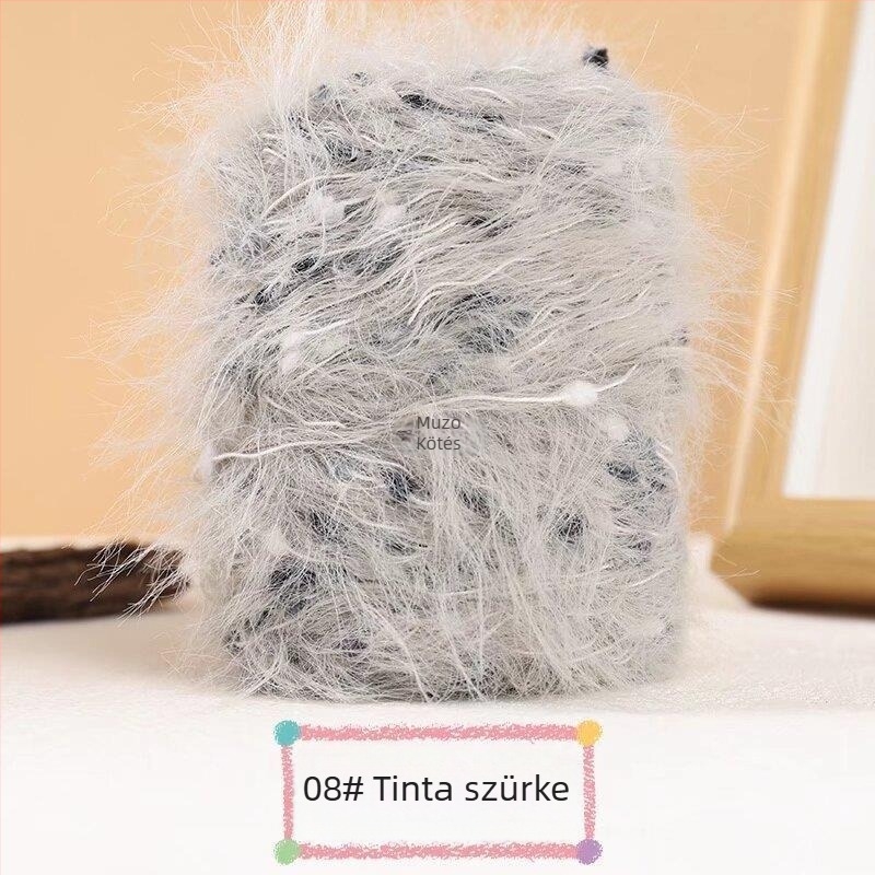 Muzo mink velvet fonal – gyűrűs sodrású, kézi kötéshez