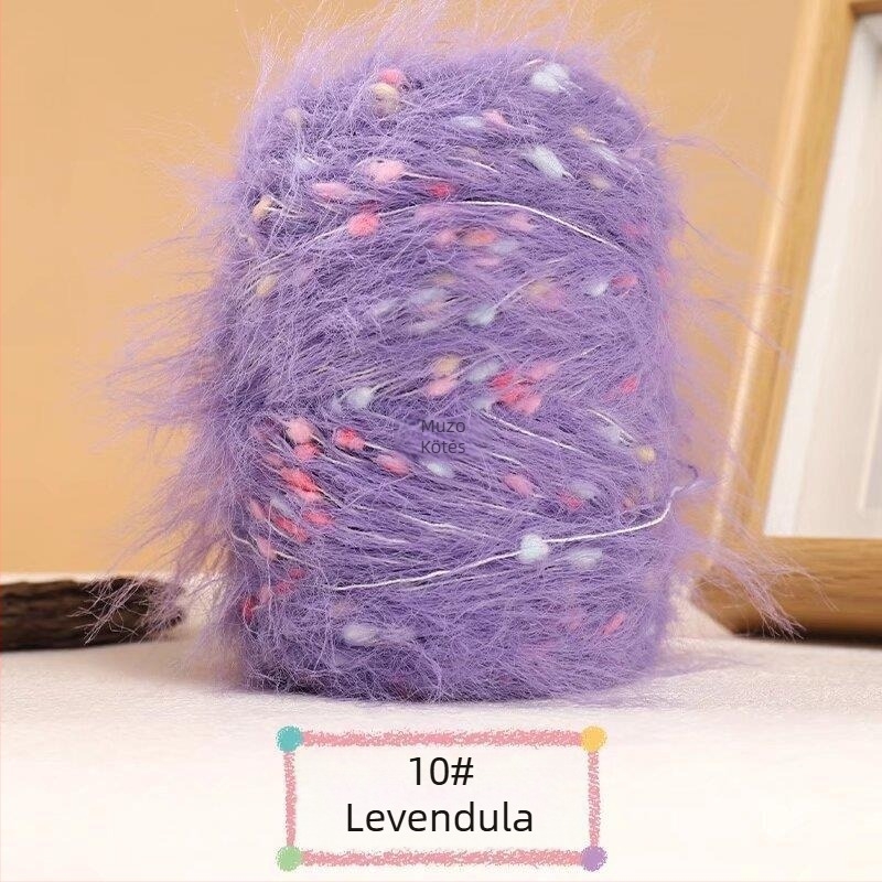 Muzo mink velvet fonal – gyűrűs sodrású, kézi kötéshez