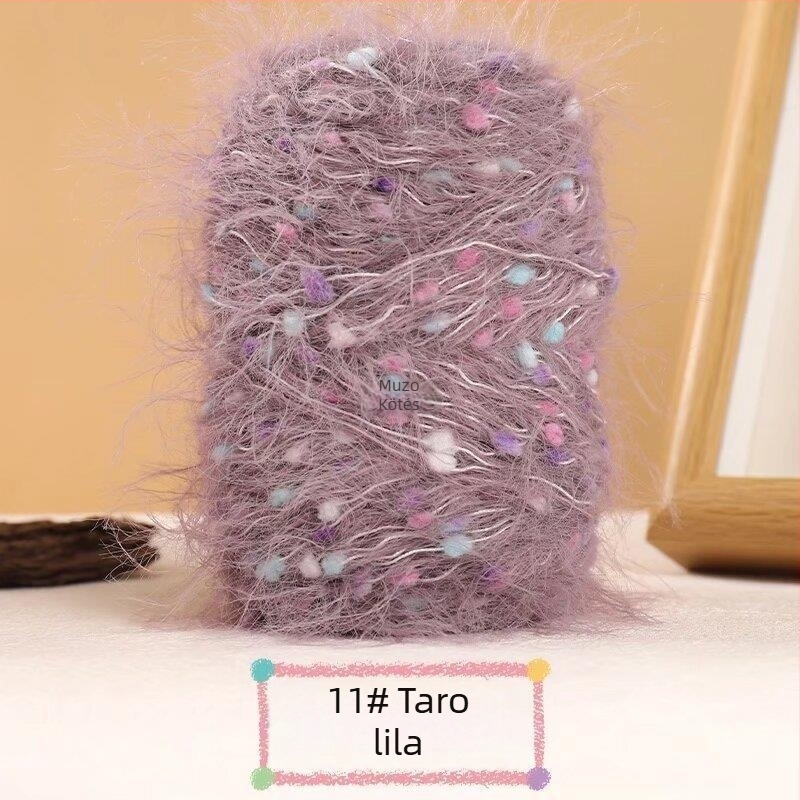 Muzo mink velvet fonal – gyűrűs sodrású, kézi kötéshez