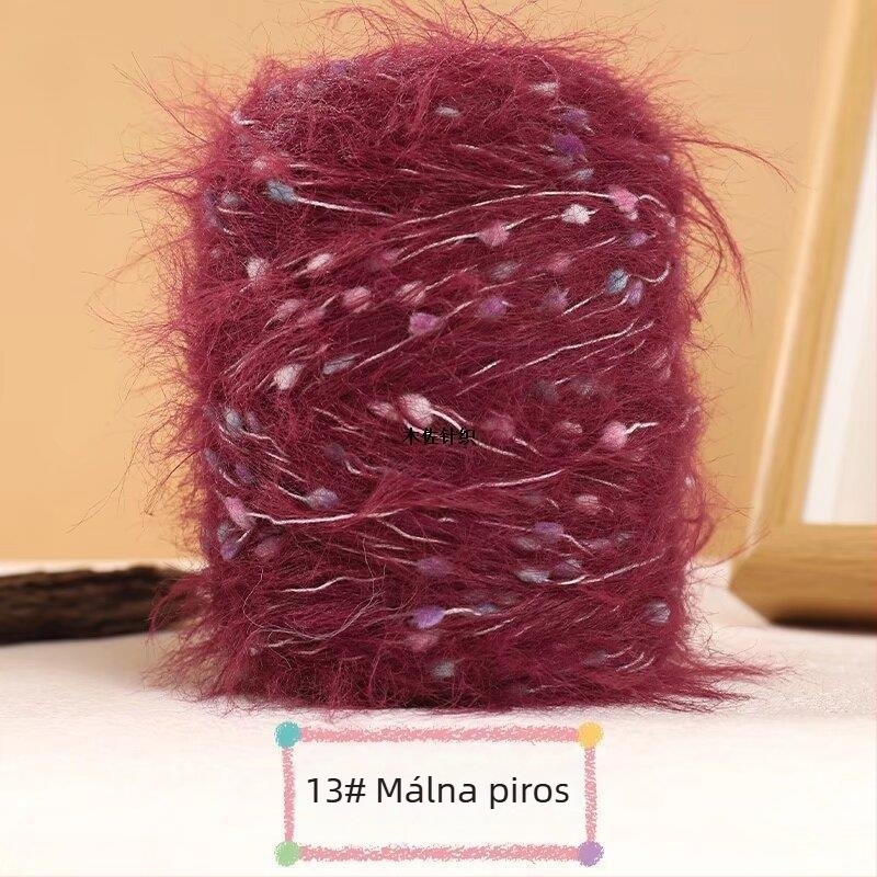 Muzo mink velvet fonal – gyűrűs sodrású, kézi kötéshez