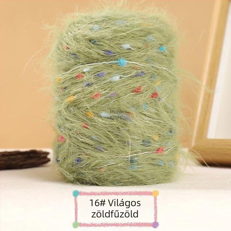 Muzo mink velvet fonal – gyűrűs sodrású, kézi kötéshez