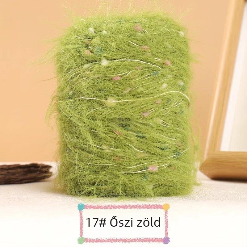 Muzo mink velvet fonal – gyűrűs sodrású, kézi kötéshez