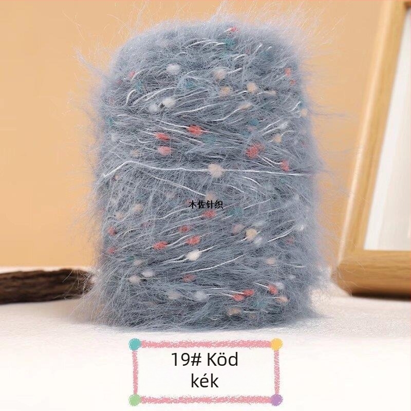 Muzo mink velvet fonal – gyűrűs sodrású, kézi kötéshez