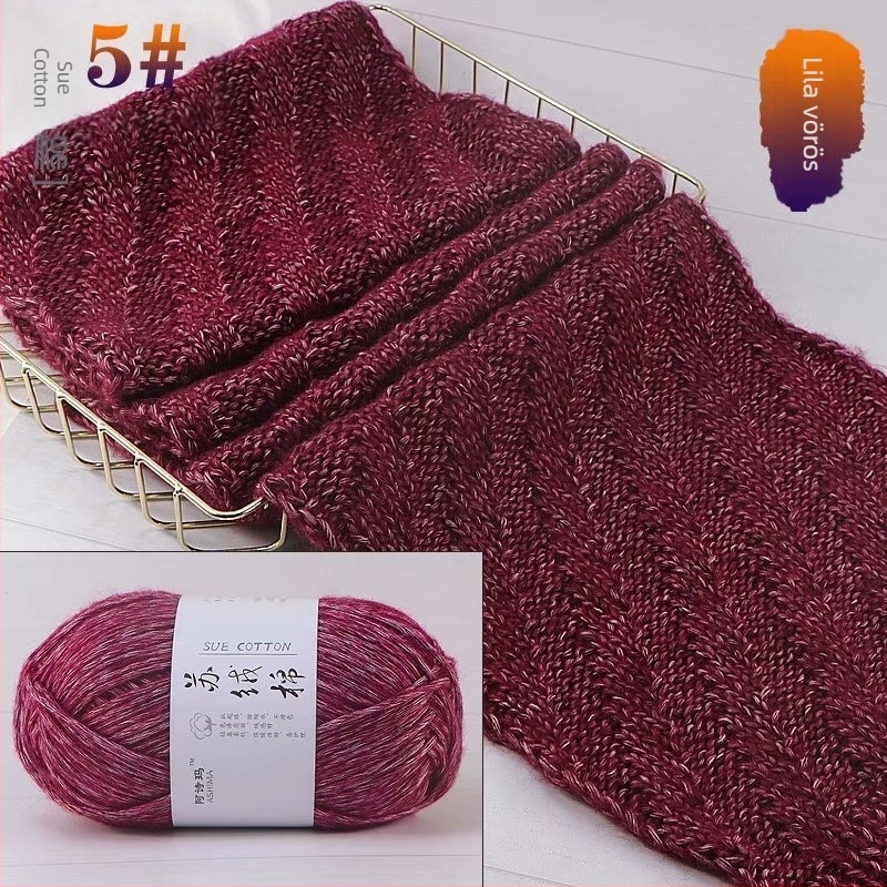 Kézimű kötéshez való fonal, keverék; Összetétel: nyúl velúr és módosított poliészter; fonal forma: vonal; fonás folyamata: gyűrűs fonás; csavarás: 10