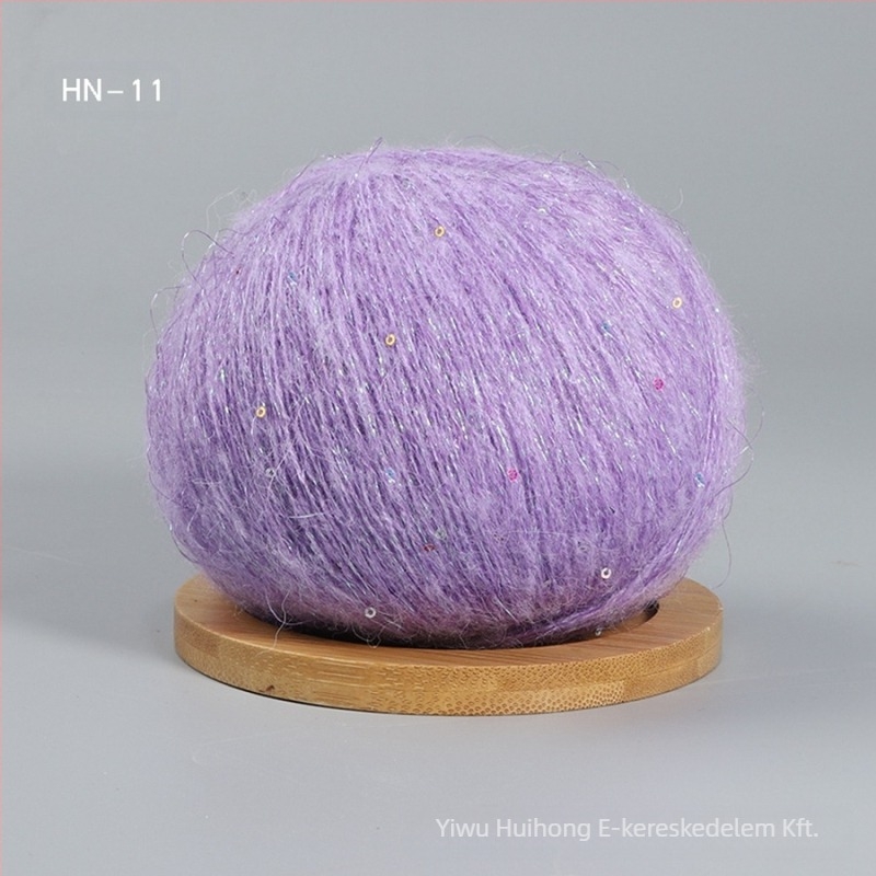 Mohair fonal, worsted fonás, csoportos fonat, kézi kötött babákhoz