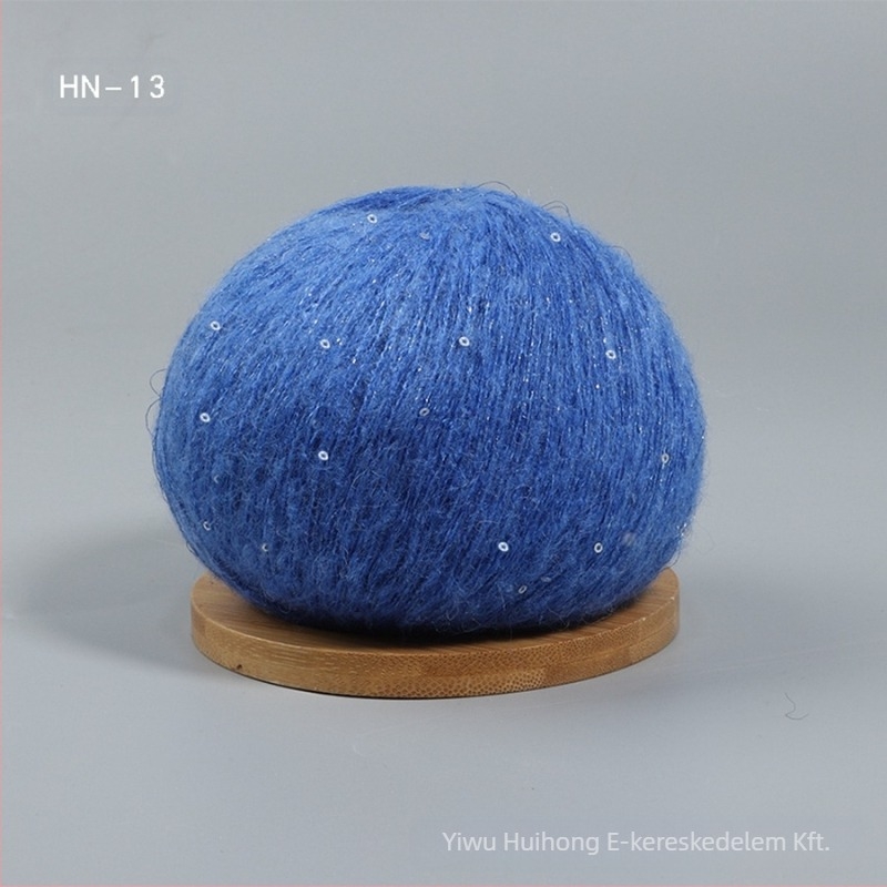 Mohair fonal, worsted fonás, csoportos fonat, kézi kötött babákhoz