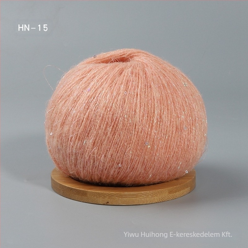 Mohair fonal, worsted fonás, csoportos fonat, kézi kötött babákhoz