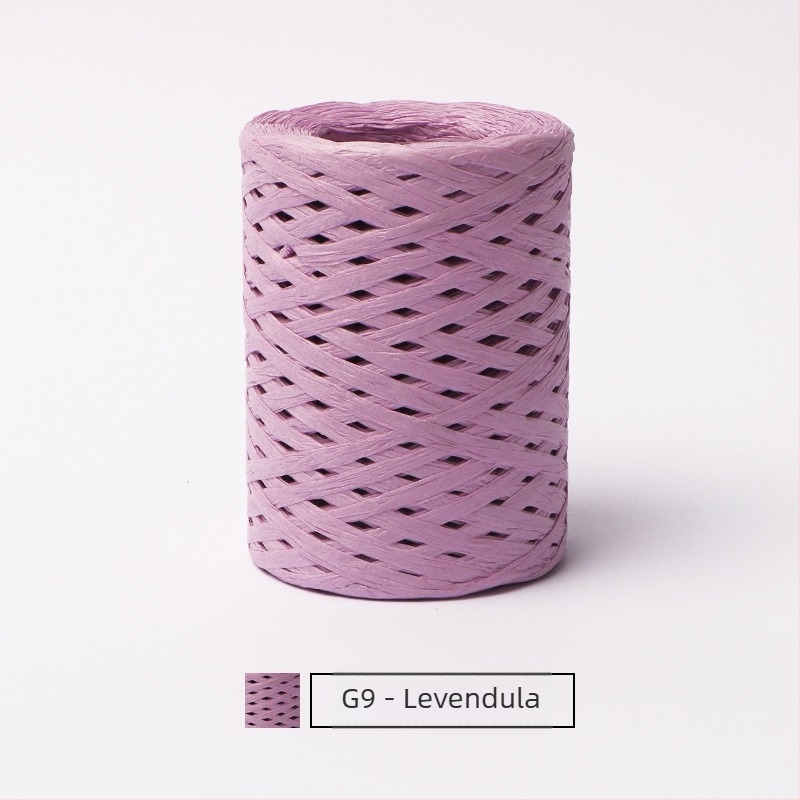 Pamut raffia csőfonal — gyűrűs fonás, márka hiraffia (alias: hiraffia cheer)