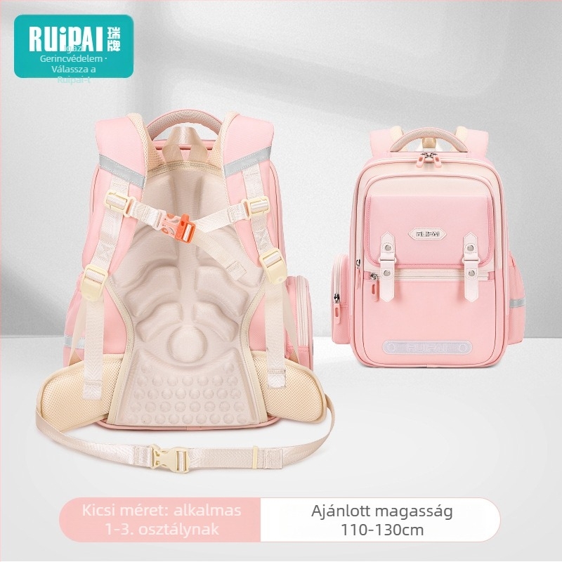 Általános iskolai hátizsák, uniszex, 1-2. osztály, poliészter, terheléscsökkentés, ívelt vállpántok