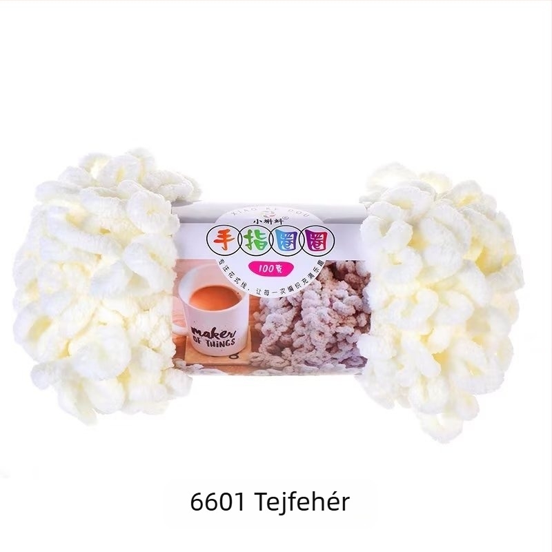 Vastag fonal ujjak hurozáshoz — DIY párnákhoz, 16s, egyetlen szál, fél-worsted