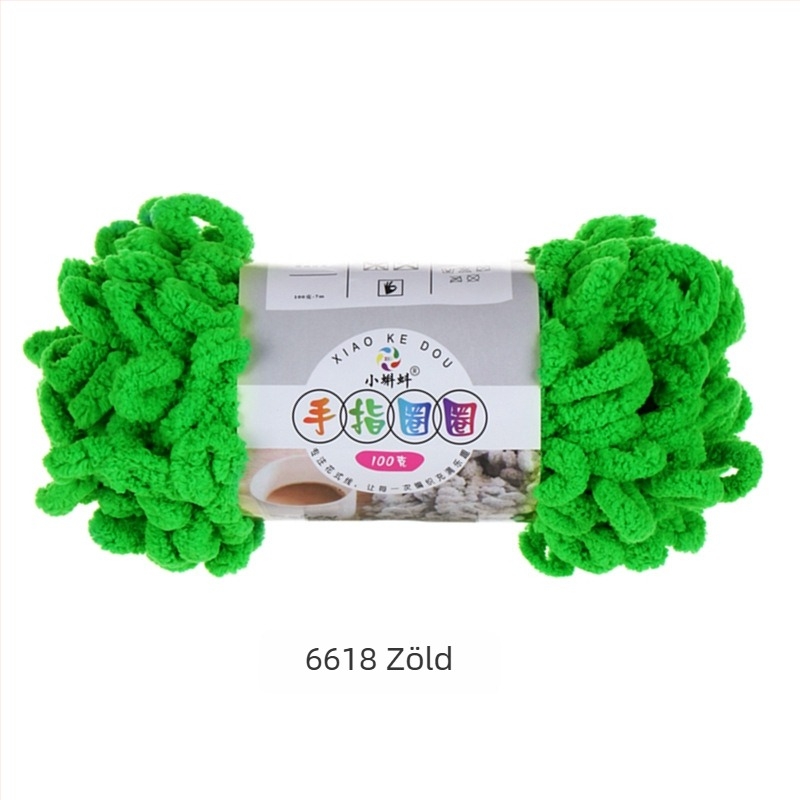 Vastag fonal ujjak hurozáshoz — DIY párnákhoz, 16s, egyetlen szál, fél-worsted