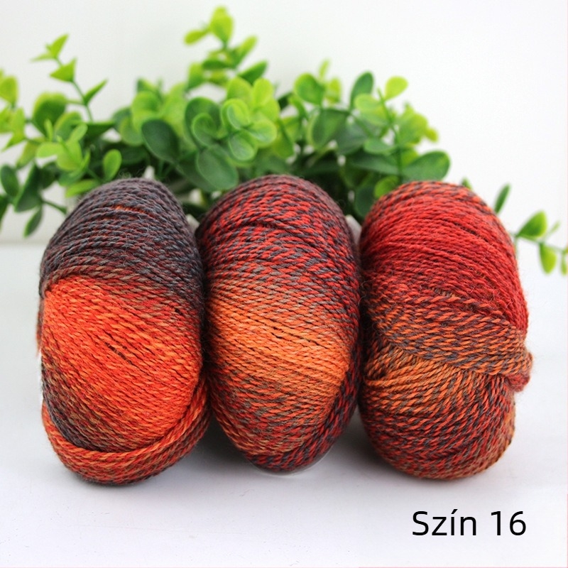 Rainbow Magic Ball gyapjú-nylon fonal, 50 g, 2 szál, keverék fonás, összetétel: gyapjú-nyylon