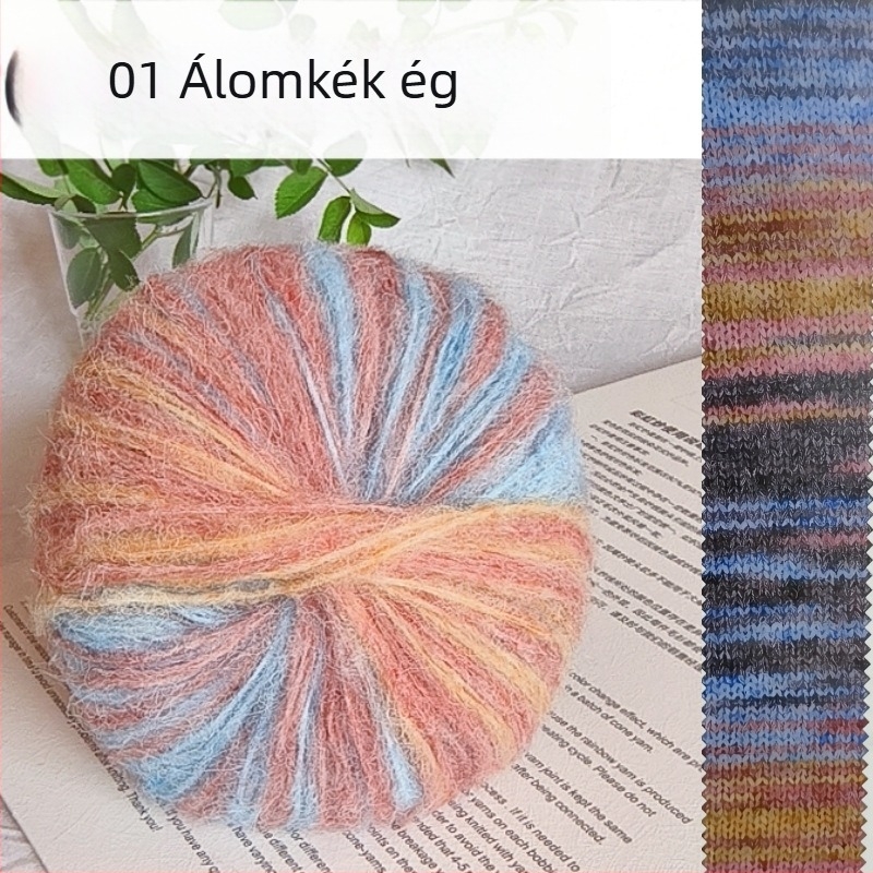 Angóra Mohair Fonal 25 g - Csoportos Szál, Permetiző Fonás, Kötésre Alkalmas