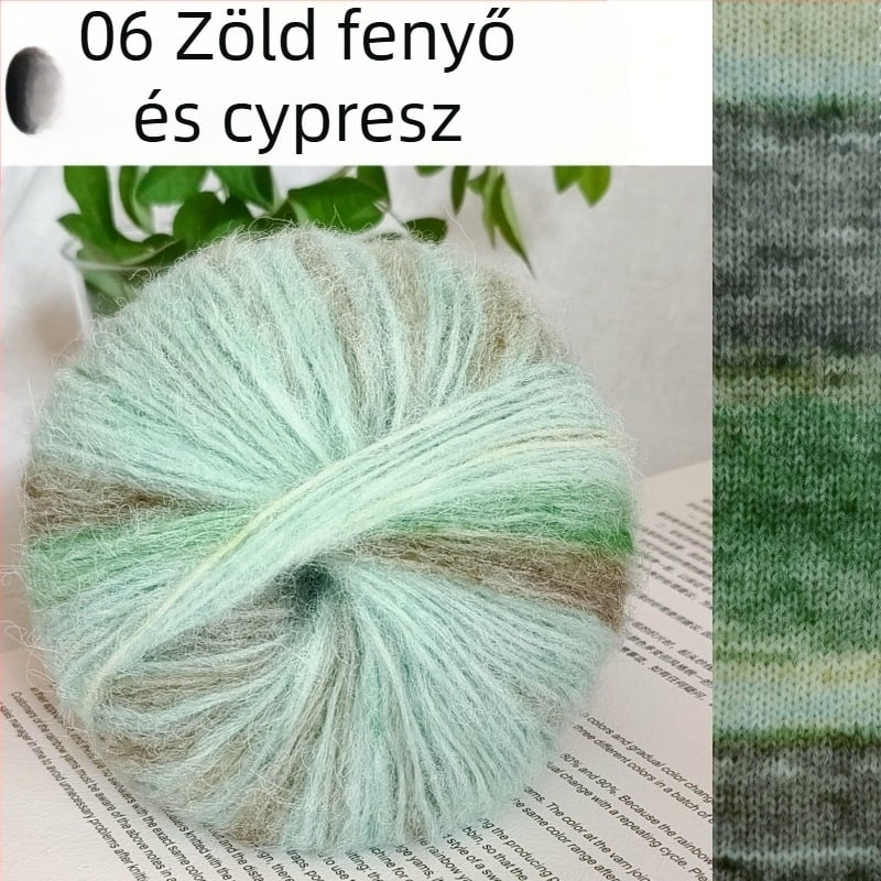 Angóra Mohair Fonal 25 g - Csoportos Szál, Permetiző Fonás, Kötésre Alkalmas
