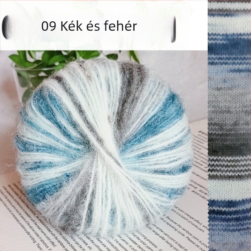 Angóra Mohair Fonal 25 g - Csoportos Szál, Permetiző Fonás, Kötésre Alkalmas
