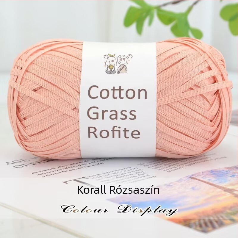Kézzel kötött kiegészítők – Ino Cotton Grass Thread, gyapjú fonal (Márka: Ino; Fonalszál típusa: fonal; Folyamat: gyapjú; Fő cél: kézzel kötött; Szinonim: Cotton grass thread)