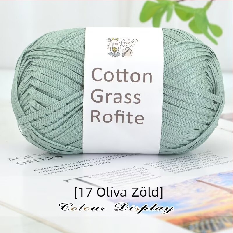 Kézzel kötött kiegészítők – Ino Cotton Grass Thread, gyapjú fonal (Márka: Ino; Fonalszál típusa: fonal; Folyamat: gyapjú; Fő cél: kézzel kötött; Szinonim: Cotton grass thread)