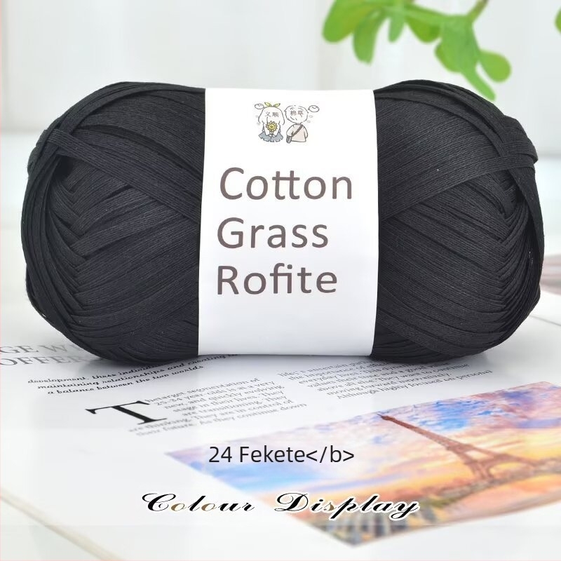 Kézzel kötött kiegészítők – Ino Cotton Grass Thread, gyapjú fonal (Márka: Ino; Fonalszál típusa: fonal; Folyamat: gyapjú; Fő cél: kézzel kötött; Szinonim: Cotton grass thread)