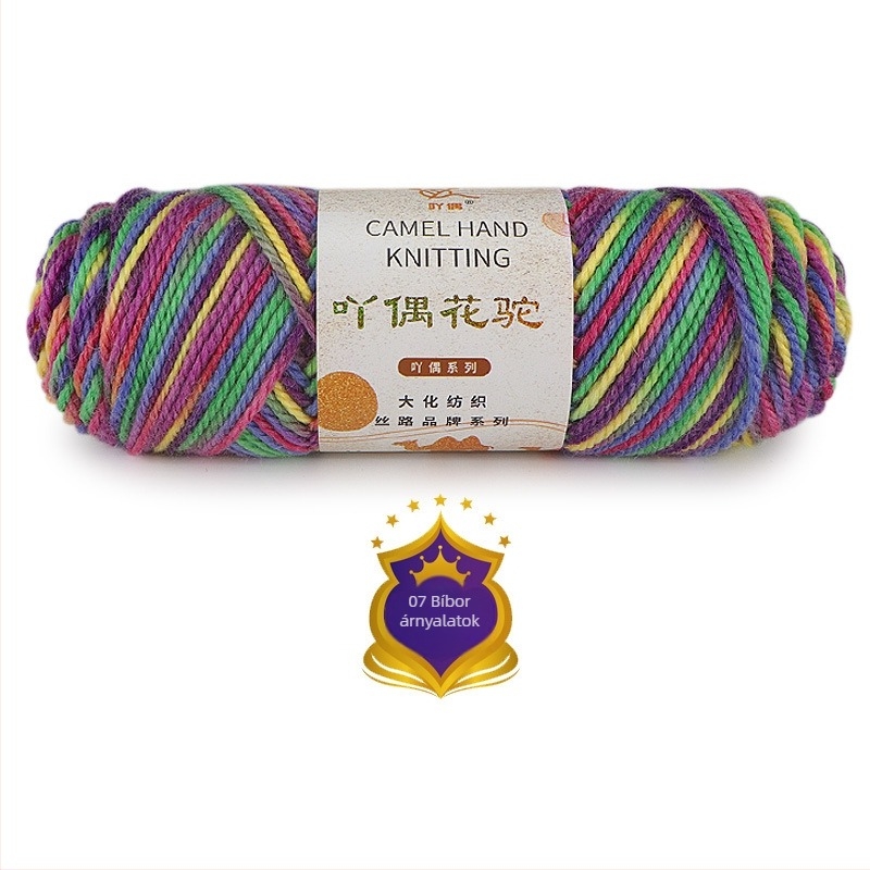 Ordinary márkájú gyapjúfonal szövéshez – közepes vastagságú, gradient színátmenet, kézzel festett DIY sálhoz