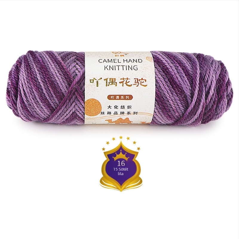 Ordinary márkájú gyapjúfonal szövéshez – közepes vastagságú, gradient színátmenet, kézzel festett DIY sálhoz