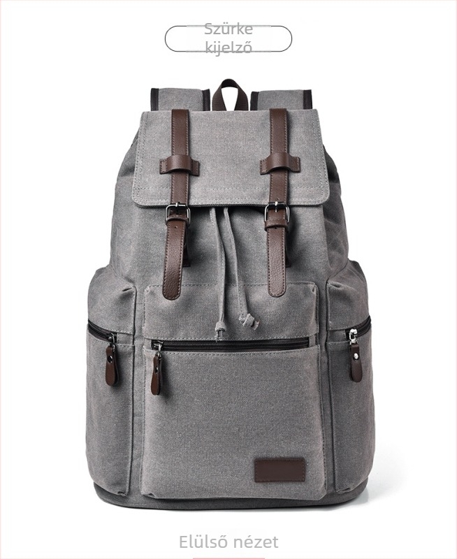 Férfi Oxford iskolatáska 14 hüvelykes laptoprekesz, görbült vállpántok, 2024 tavasz