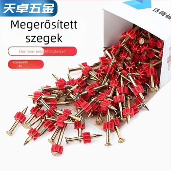 Tianzhuo Hardware – Szilárd, nagy szilárdságú acél szögek cement falakhoz – falra szerelés, képkeretek felakasztása, reklámszögek, láthatatlan dizájn