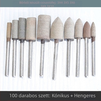 Súrolófejek készlet – gyapjúfejek fa és jade számára, Márka Three Rabbits, Modell Mixed Wool Grinding Head Suit, Anyag Gyapjú, Alkalmazás Csiszolás és polírozás