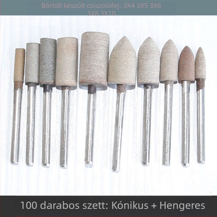 Súrolófejek készlet – gyapjúfejek fa és jade számára, Márka Three Rabbits, Modell Mixed Wool Grinding Head Suit, Anyag Gyapjú, Alkalmazás Csiszolás és polírozás