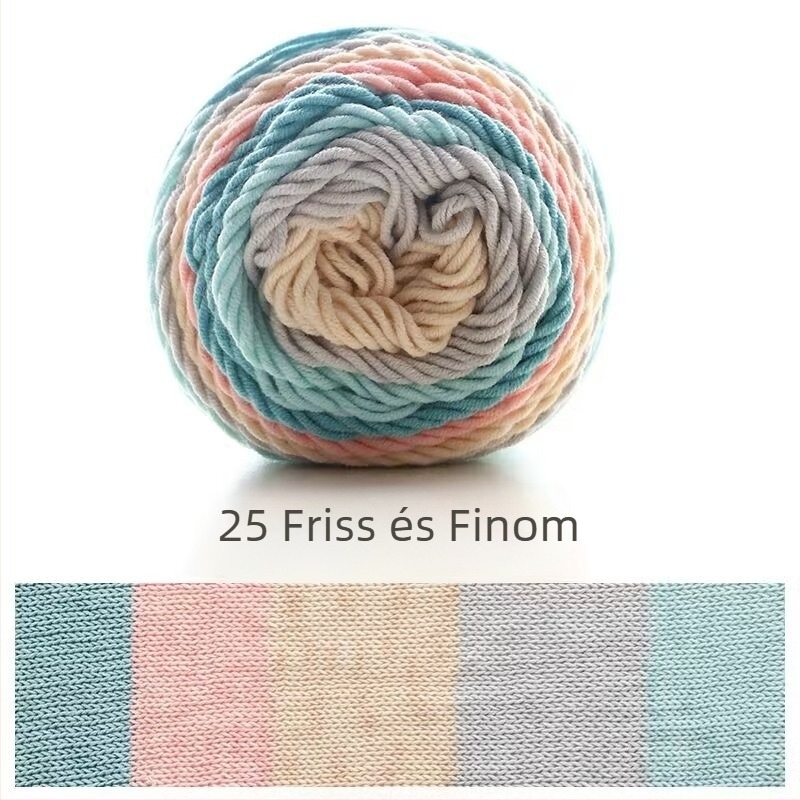 Ruyi Bird kézimunkához való fonalkészlet — kevert ring-spun fonal Hebei-ből, pulóverekhez és sapkákhoz