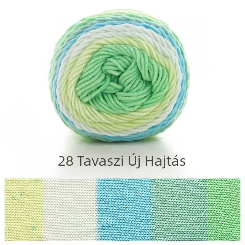 Ruyi Bird kézimunkához való fonalkészlet — kevert ring-spun fonal Hebei-ből, pulóverekhez és sapkákhoz