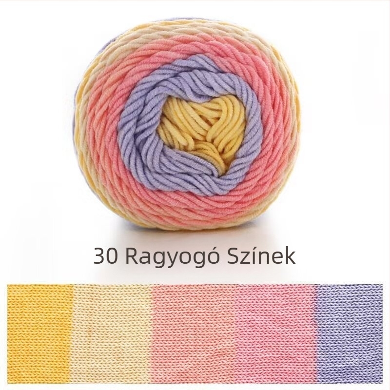 Ruyi Bird kézimunkához való fonalkészlet — kevert ring-spun fonal Hebei-ből, pulóverekhez és sapkákhoz